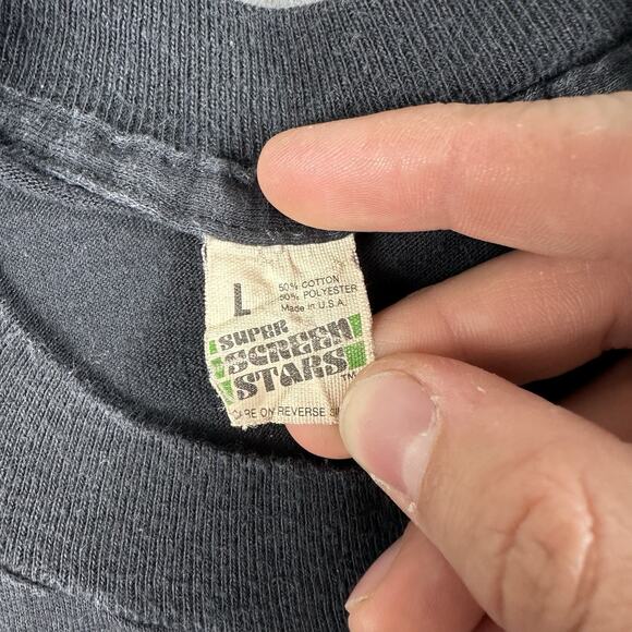 Vtg 80s Harley Davidson 3D Emblem T-Shirt Large Japan Prototype Motorcycle - Picture 16 of 16